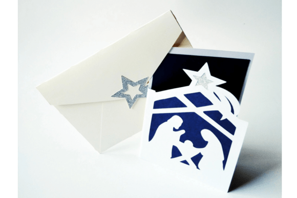 CHRISTMAS CARD. 3D SVG Templates for Creative Projects