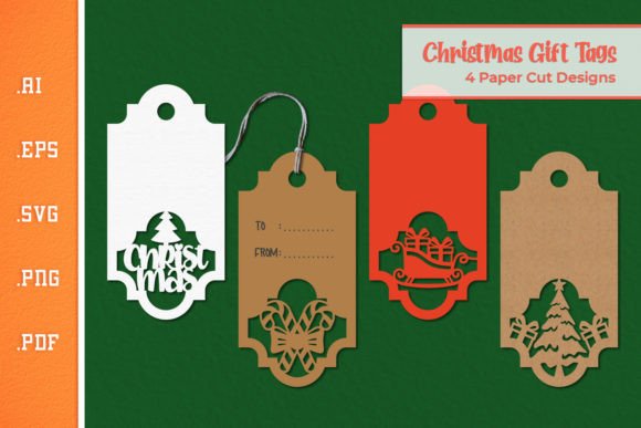 Christmas Gift Tags SVG: Graphics for Crafts Review