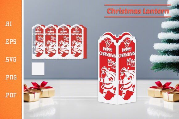 Christmas Lantern - A Versatile Graphics Asset for Crafts