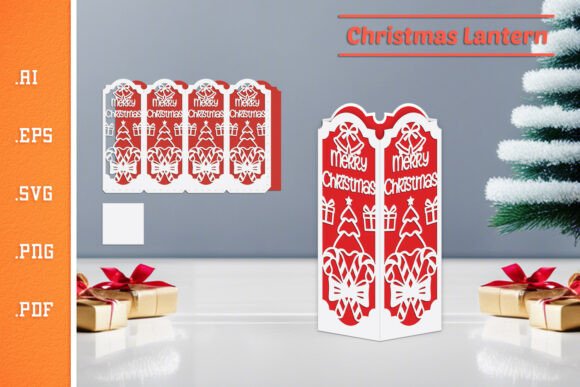 Christmas Lantern - A Versatile Graphics Asset for Crafts