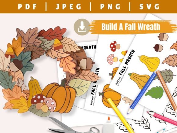 DIY Fall Wreath 3D SVG: A Perfect Autumn Craft