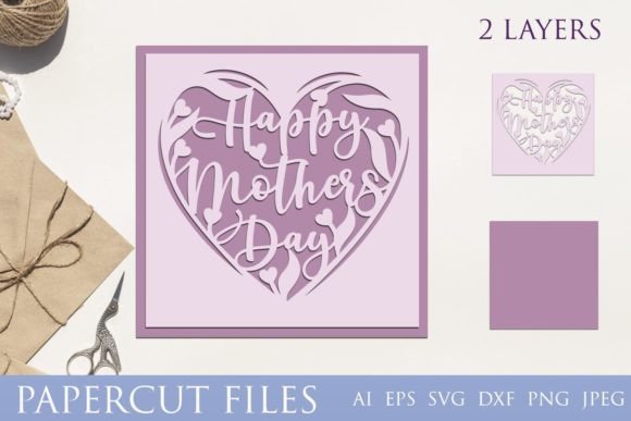 Mothers Day Card SVG: Graphics & Crafts Review