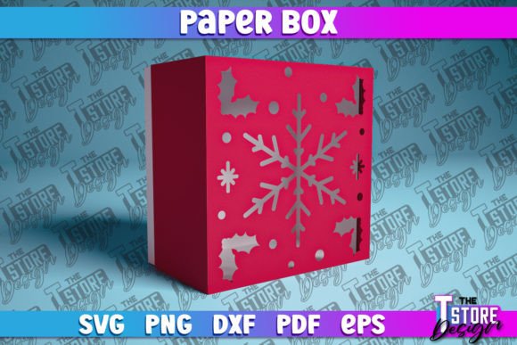 Paper Box SVG: Graphics & Crafts Asset Review