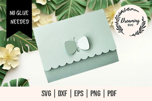 Review: Bow Envelope Cut File - 3D SVG for Kids Crafts