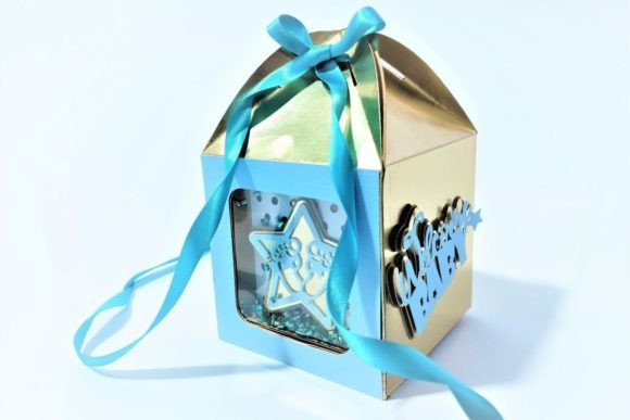 Shaker Box Footprint Baby Boy 3D SVG: A Joyful Addition